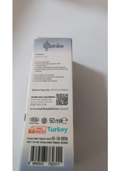 Soğuk Sıkım Çörek Otu Yağı 50ML fiyatları