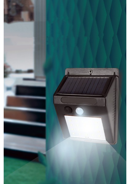 Solar Güneş Enerjili Şarj Olabilen 20 Ledli Bahçe Lambası fırsatları