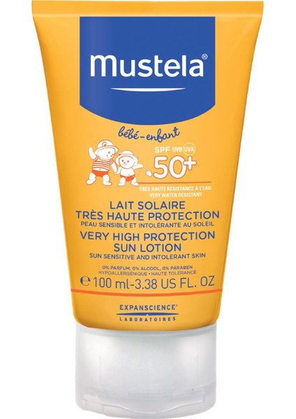 Mustela Very High Protection Güneş Losyonu 50 Spf 100 ml