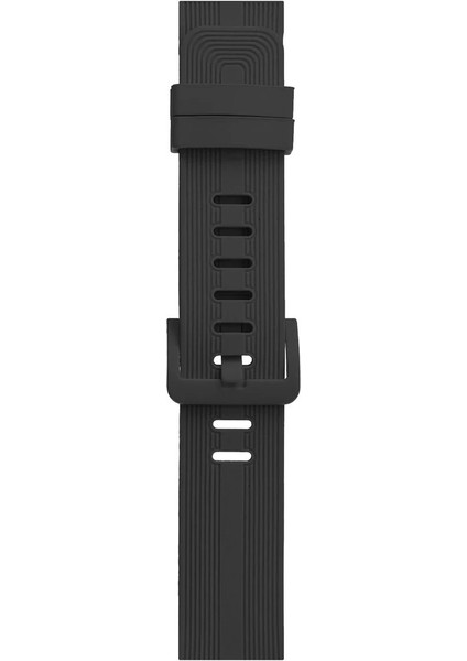 Apple Watch 38MM KR408 Çizgili Silikon Kordon - Koyu GRI-(5796) - I06H19N9-2A09VS modelleri