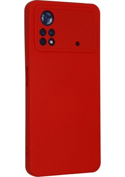 Xiaomi Poco X4 Pro 5g Kılıf Nano Içi Kadife Silikon - KIRMIZI-(5796) - I43H36N2-2A06VS modelleri