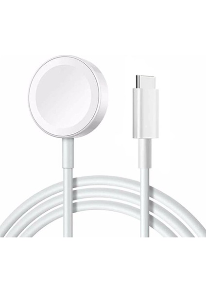 APR56 Apple Watch Type-C Şarj Cihazı - BEYAZ-(5796) - I69H60N5-8A78VS