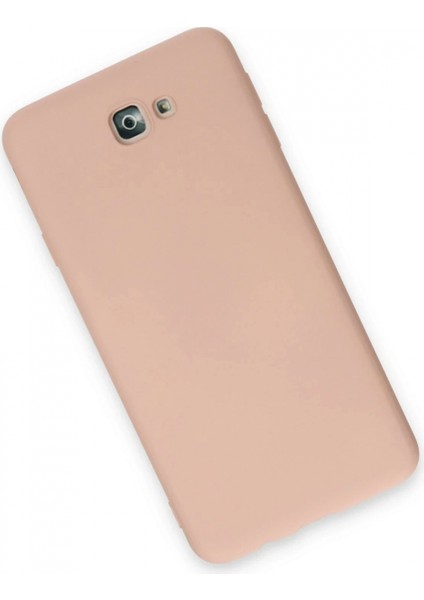 Samsung Galaxy J7 Prime Kılıf Nano Içi Kadife Silikon - Pudra (K95) modelleri