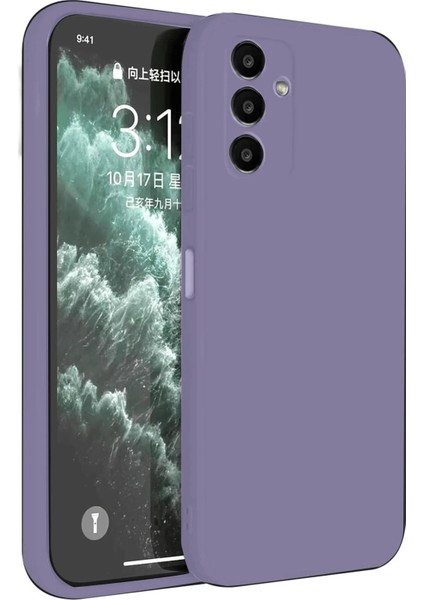 Samsung Galaxy S23 Fe Kılıf First Silikon - LILA-(5796) - I82H04N0-8A85VS