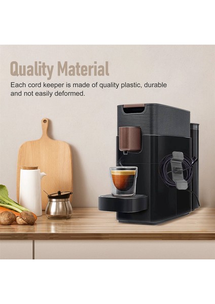 2 Paket Kablo Organizatörü Aletler, Kordon Sargısı Mutfak Mikseri Kablo Sargısı Tel Depolama Eki Siyah (Yurt Dışından) fırsatları