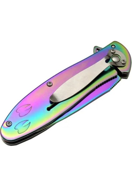 Geyikli Gökkuşağı Çakı 19,5 cm , Kemerlikli fiyatları