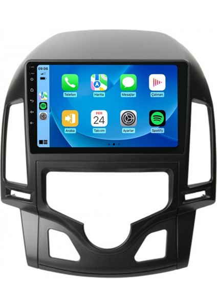 M-T-C 632 Serisi Hyundai I30 2007-2012 Digital Klima 6+64GB Multimedya Teyp