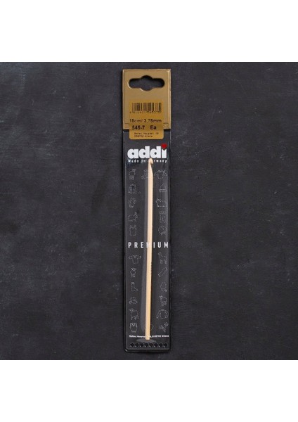 Addi Bambus 3,75MM 15CM Bambu Yün Tığ - 545-7