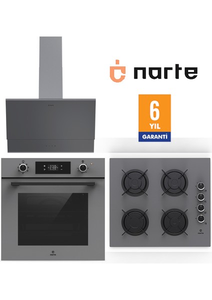 Yeni Nesil Ankastre Set (OV401S - CG20060S - H10060SX ) 6 Yılgaranti