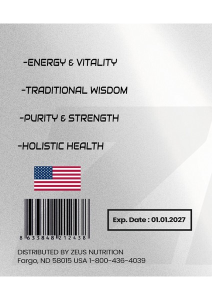 Shilajit Extract Standardized 400 Mg 60 Veggie Capsules fiyatları