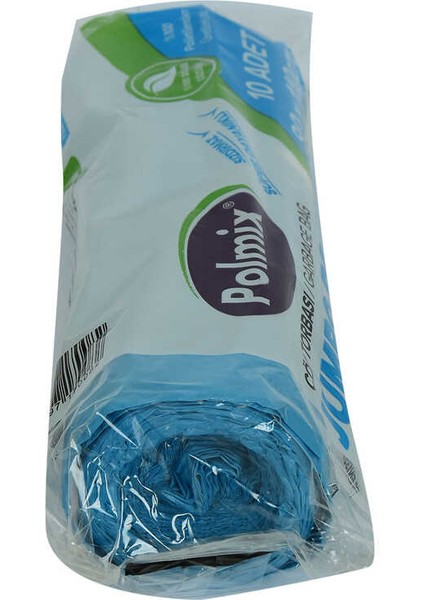 Çöp Torbası Jumbo Boy 80X110CM 220GR 27MIKRON 90LT Mavi Rulo 10 Adet modelleri