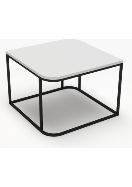 Orta Sehpa ve Zigon Sehpa V Lüx 5'li Set Beyaz