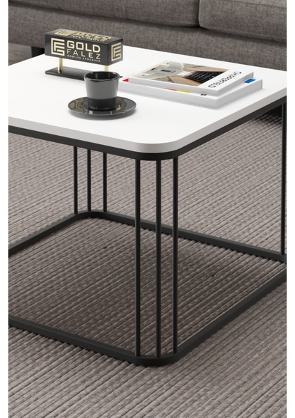 Orta Sehpa ve Zigon Sehpa Oval Lüx 5'li Set Bendir indirimleri