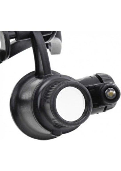 Gözlük Modeli 10X 15X 20X 25X Lens,2led Işıklı,büyüteç