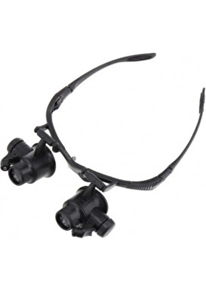 Gözlük Modeli 10X 15X 20X 25X Lens,2led Işıklı,büyüteç