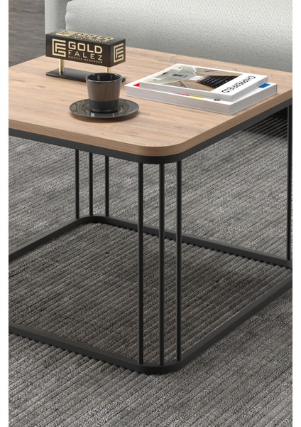 Orta Sehpa ve Zigon Sehpa Oval Lüx 5'li Set Beyaz fırsatları