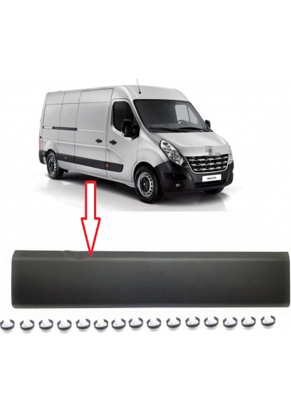 Master Iıı 2009- Sürgülü Kapı Bandı Sağ Oem No (828200148R)