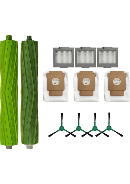 Irobot Roomba Max 705 Elektrikli Süpürge/ırobot Roomba Plus 504 Elektrikli Süpürge Yedek Parçaları Ana Fırça Kenar Fırçası Toz Torbası Filtresi (Yurt Dışından) fiyatları