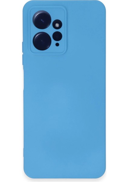 Xiaomi Redmi Note 12 4g Kılıf Nano Içi Kadife Silikon - MAVI-(5796) - I58H66N0-6A33VS
