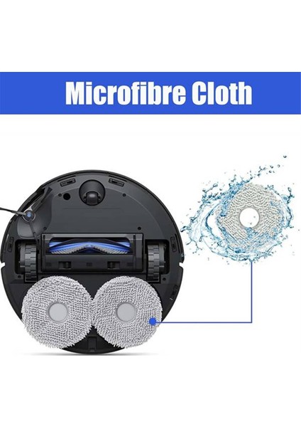 Ecovacs Deebot T50 MAX/T50 PRO/T50 OMNI/T50 Pro OMNI/T50 Max Pro Omni Yedek Parçalar Fırça Filtre Toz Torbası Paspas Için 38 Adet (Yurt Dışından) fırsatları