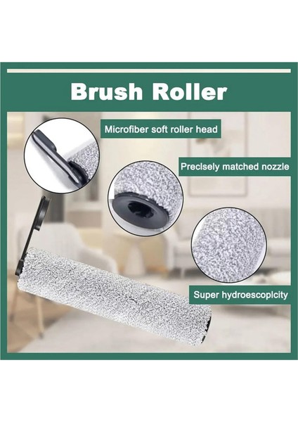 Tineco Floor One S5 / S5 Pro Kablosuz Islak Kuru Elektrikli Süpürge Aksesuarları Için Hepa Filtre Yumuşak Silindir Fırça Parça Kitleri (Yurt Dışından) modelleri