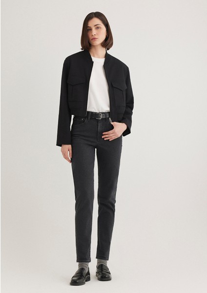 Cindy Real Blue Koyu Gri Jean Pantolon 100277-35250