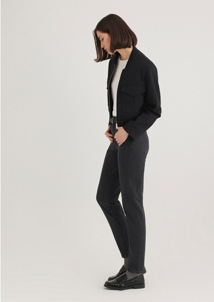 Cindy Real Blue Koyu Gri Jean Pantolon 100277-35250