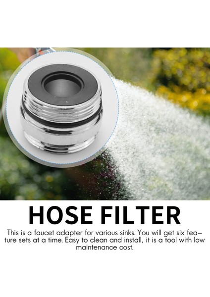 Musluk Adaptör Kiti-Erkek Musluk Yönlendirici Adaptör Lavabo - Bahçe Hortumu Bağlantısı- Su Filtresi- Mutfak Musluk Adaptörü (Yurt Dışından) indirimleri