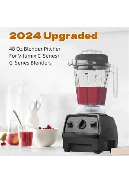 Vitamix 5200 Blender Sürahi 48OZ Kap Yedek Parçaları Vitamix C-Serisi/g-Serisi Blenderlara Uygundur (Yurt Dışından) fiyatları