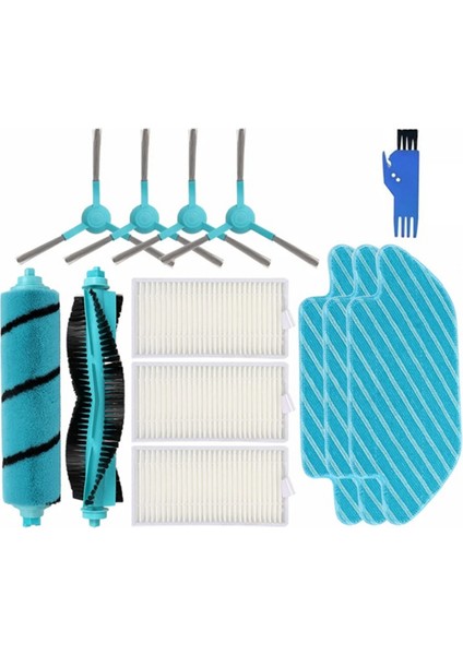 Cecotec Conga 4090, 4490, 4690, 5090, 5490, 6090 Robot Süpürge Parçaları, Silindir, Hepa Filtre, Paspas Bezi, Aksesuar (Yurt Dışından)