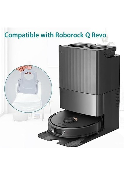 Roborock Q Revo Için 10 Adet Yedek Tek Kullanımlık Toz Torbası (Yurt Dışından) indirimleri