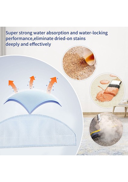 Xiaomi Lydsto G2 Robot Süpürge Için 6 Adet Paspas Bezi Yedek Parça Paspas Ev Temizlik Aksesuarları (Yurt Dışından) fiyatları