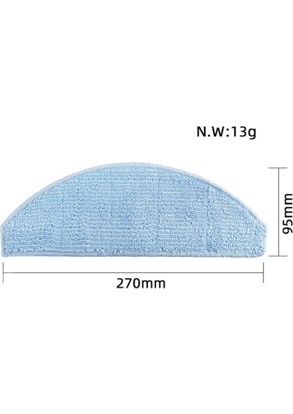 Xiaomi Lydsto G2 Robot Süpürge Için 6 Adet Paspas Bezi Yedek Parça Paspas Ev Temizlik Aksesuarları (Yurt Dışından) indirimleri