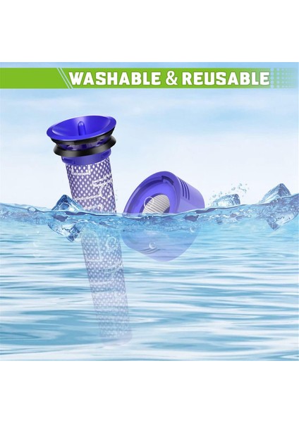 Dyson V7 V8 Kablosuz Elektrikli Süpürgeler Için Yedek Ön Filtre ve Son Filtre Hepa Filtre Kiti Aksesuarları (Yurt Dışından) indirimleri