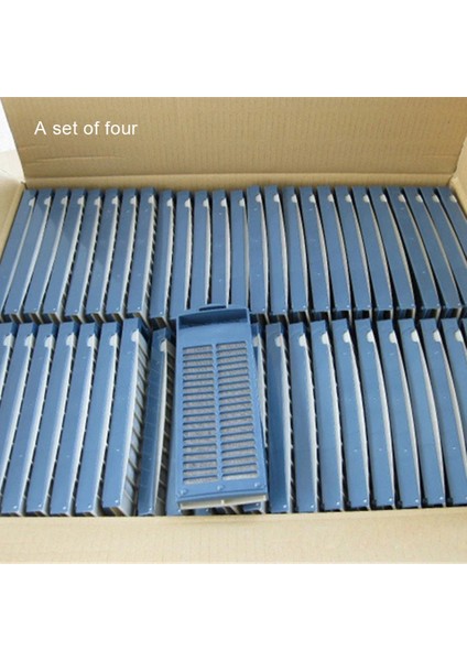 4 Adet Çamaşır Makinesi Örgü Filtre Samsung Çamaşır Makinesi Örgü Filtre Torbası Kutusu XQB52-28DS XQB45-L61 Onarım Parçaları (Yurt Dışından) fırsatları