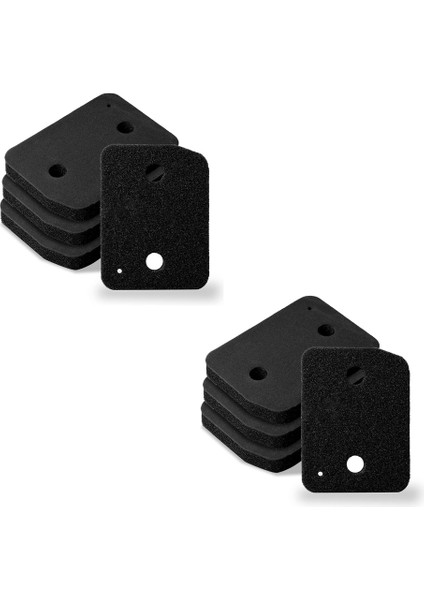 Miele 9164761 Kurutucu Isı Pompası Kurutucu Için 8 Filtre Seti Ince / Kaba 207 x 157 x 30 mm Taban Filtre Süngeri (Yurt Dışından)