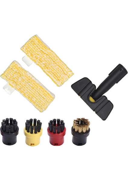 Karcher Easyfix Sc1 Sc2 Sc3 Sc4 Sc5 Yedek Parça El Tipi Sihirli Buhar Fırçası Seti Mikrofiber Buharlı Paspas Bez Parçaları (Yurt Dışından)