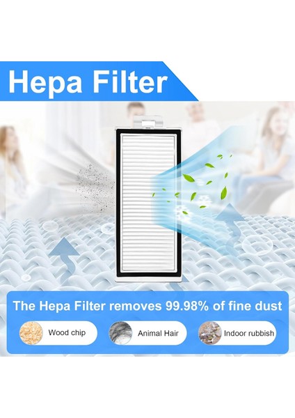 Roborock Q8 Max/q8 Max+/q5 Pro Roboter-Elektrikli Süpürge-Yedek Parçalar Rulo Fırça Filtreleri Için Aksesuar Kiti (Yurt Dışından) indirimleri