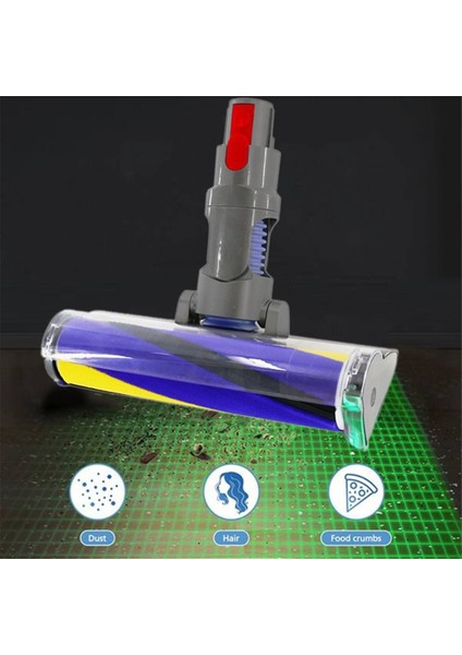 Dyson V15 V11 V10 V8 V7 Sert Ahşap Zemin Başlığı Yumuşak Rulo Fırçası (Yurt Dışından) indirimleri