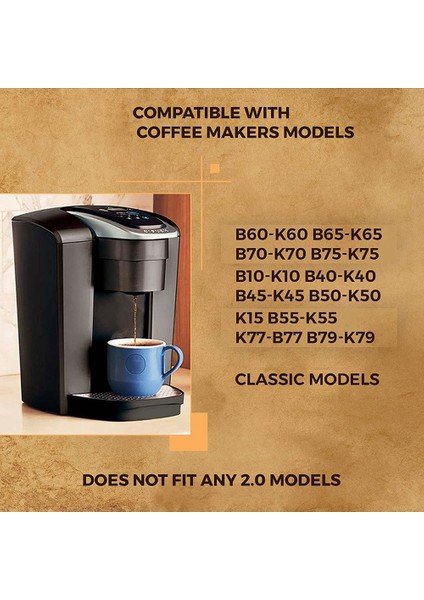 Çıkış Iğneli Keurig Tutucu Parçasının Değiştirilmesi, Uyumlu K-Elite, K-Café, K-Slim, Klasik Modeller - Kahve Makineleri (Yurt Dışından) fırsatları