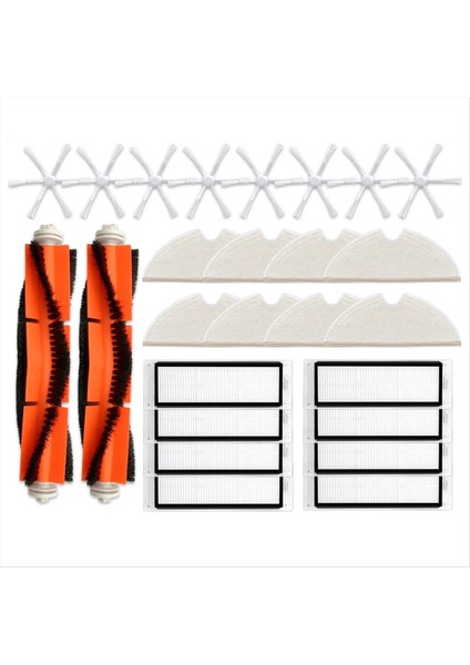 Xıaowa E352 Robot Ana Fırça Yan Fırça Hepa Filtre Paspas Bezi (Yurt Dışından)