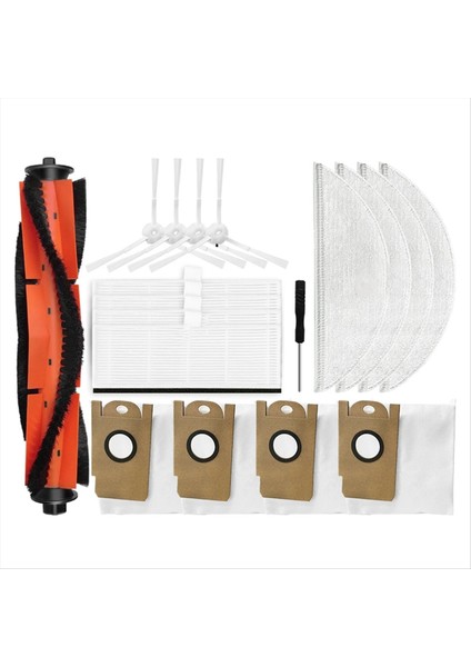 Xiaomi Lydsto R1/r1 Pro Robot Süpürge Ana Yan Fırça Hepa Filtresi (Yurt Dışından)