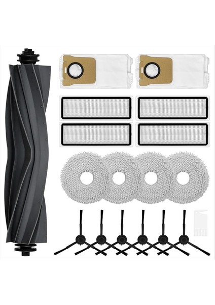 Dreame L20 ULTRA/X20 Pro Aksesuarları, Toz Torbaları ve Ana Fırçalar (Yurt Dışından)
