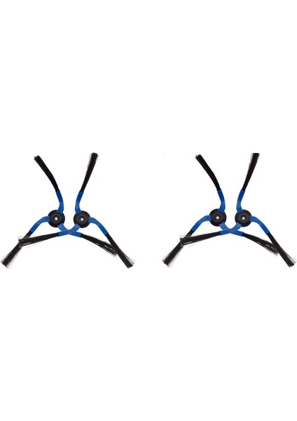 Samsung VC-RM72VR/VC-RM84V/VR1OF71UCAC/VC-RL87V Robot Süpürge Yan Fırçaları Temizleme Parçaları Için 2 Çift (Yurt Dışından)