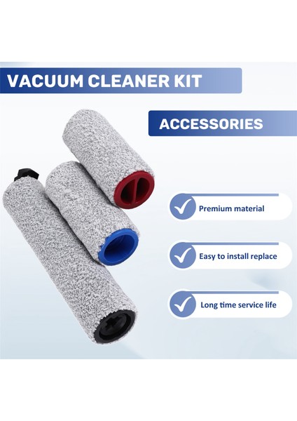 Roborock Dyad Islak ve Kuru Elektrikli Süpürge Yedek Parçaları Için Yedek Silindir Seti (Yurt Dışından) indirimleri