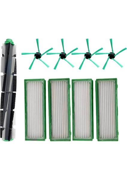 Vorwerk VR200 VR300 Elektrikli Süpürge Yedek Parçaları Için Ana Silindir Spin Yan Fırça Hepa Filtre Değiştirme Kiti Paketi (Yurt Dışından) modelleri