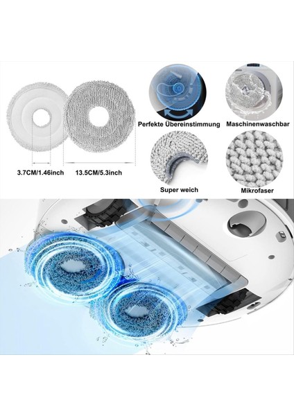 Dreame L10S Pro Ultra Ana Yan Fırça Hepa Filtresi Için (Yurt Dışından) modelleri