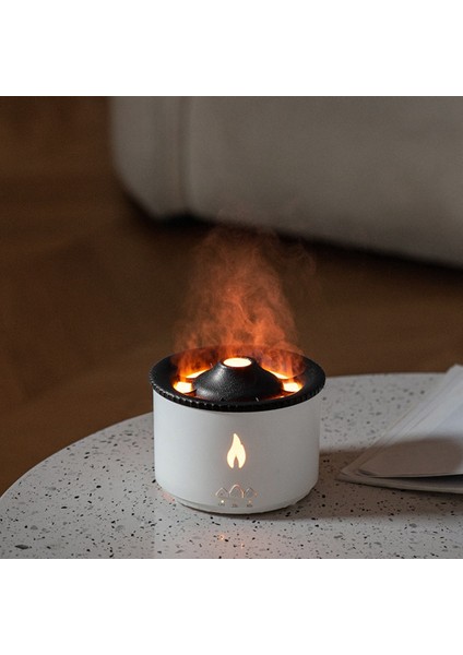 Masaüstü Hava Nemlendirici Elektrikli Aroma Esansiyel Yağ Difüzörü Alev Lambası Patlama Koku Makinesi Abd Fişi (Yurt Dışından) fiyatları