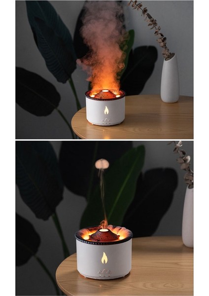 Masaüstü Hava Nemlendirici Elektrikli Aroma Esansiyel Yağ Difüzörü Alev Lambası Patlama Koku Makinesi Abd Fişi (Yurt Dışından) modelleri