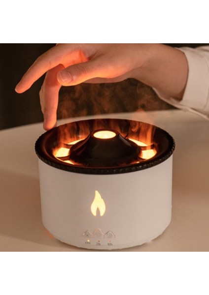 Masaüstü Hava Nemlendirici Elektrikli Aroma Esansiyel Yağ Difüzörü Alev Lambası Patlama Koku Makinesi Abd Fişi (Yurt Dışından) fırsatları